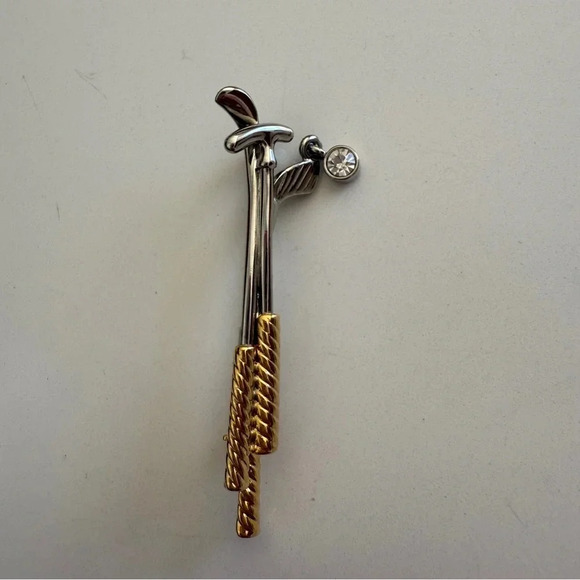 Golf Pins- Brooch- Two tone- lot- Golf Clubs - Picture 6 of 9